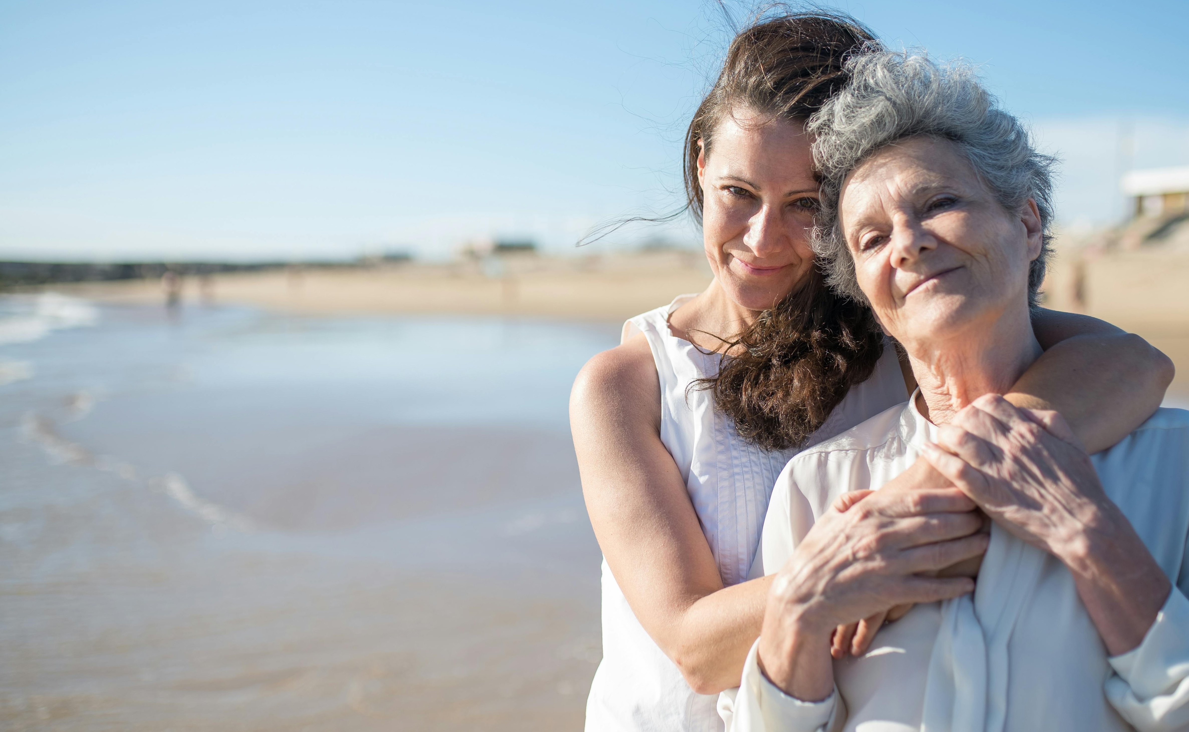 Caregiver and senior